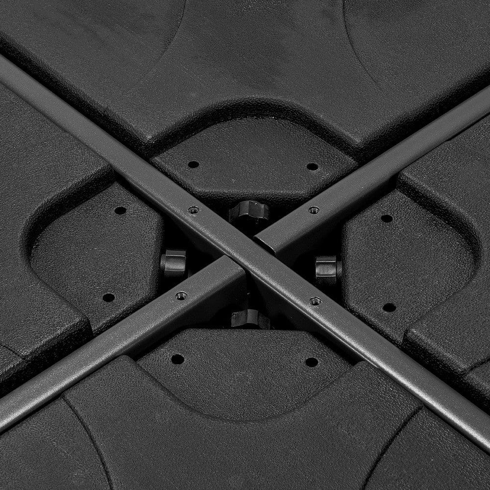 Steel Parasol Cross Base.