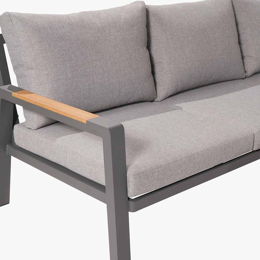 Stockholm Anthracite Corner Set.