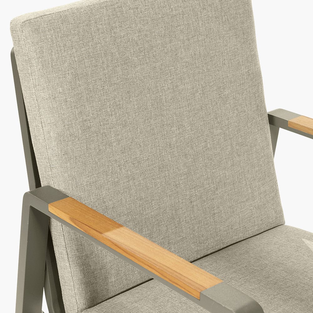 Stockholm Limestone 6 Seater Dining Set.