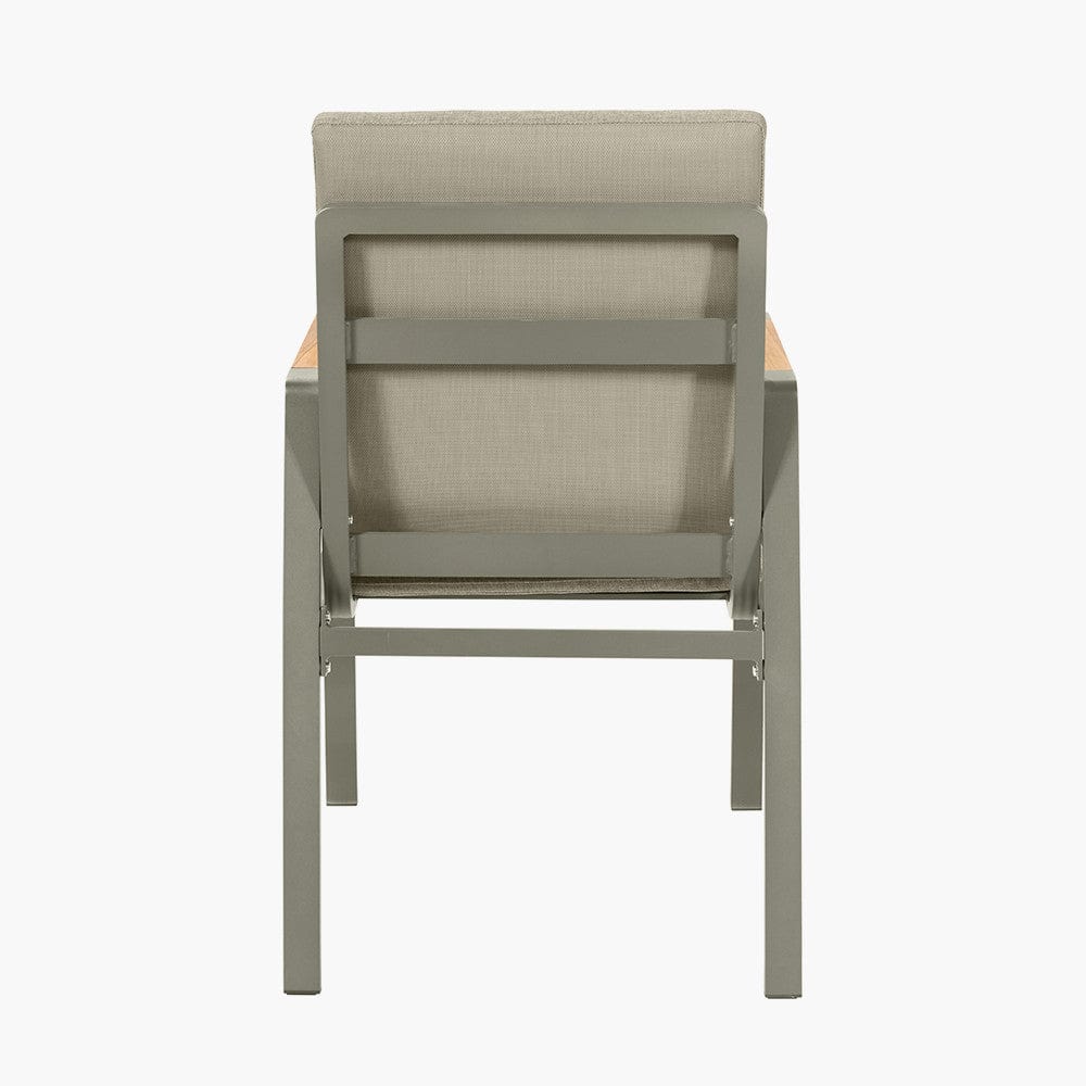 Stockholm Limestone 6 Seater Dining Set.