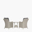 Stone Grey Antigua Bistro Set with Ceramic Top.