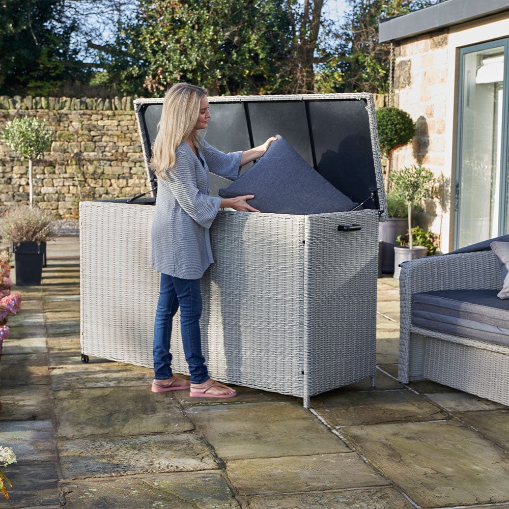 Stone Grey Large Cushion Box K/D.