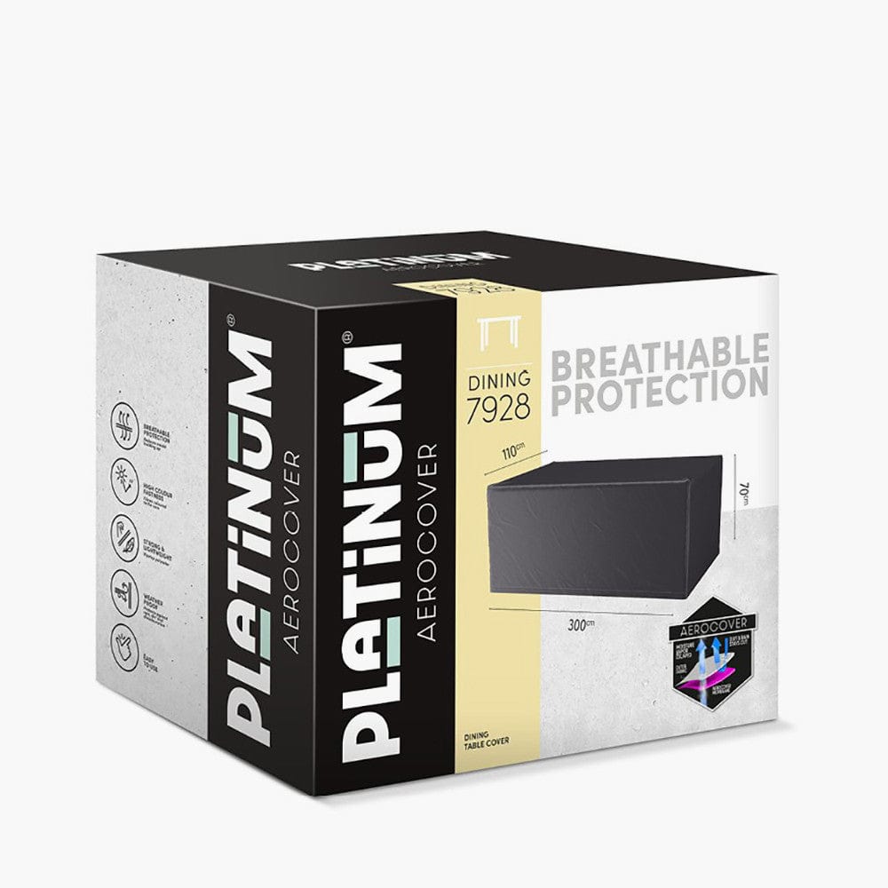 Table Aerocover 300x110x70cm high.