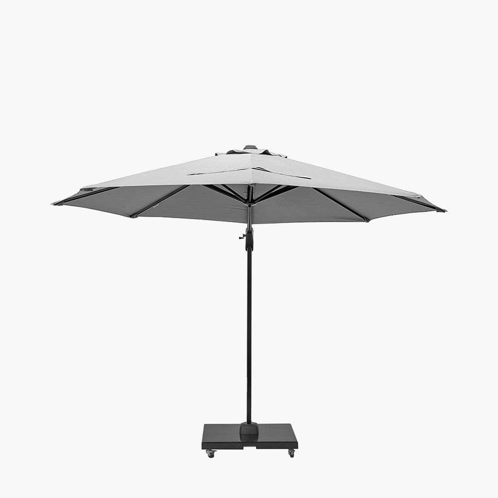 Voyager T1 3m Round Luna Grey Parasol.