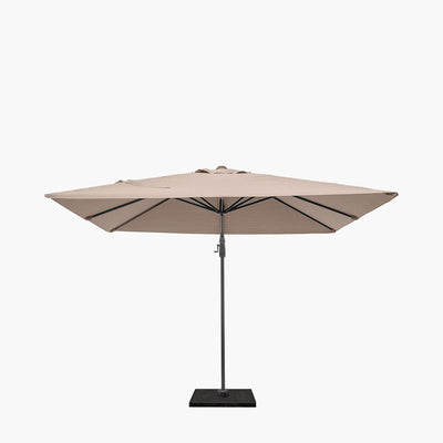 Pacific Lifestyle Outdoors Voyager T2 2.7m Square Taupe Parasol House of Isabella UK