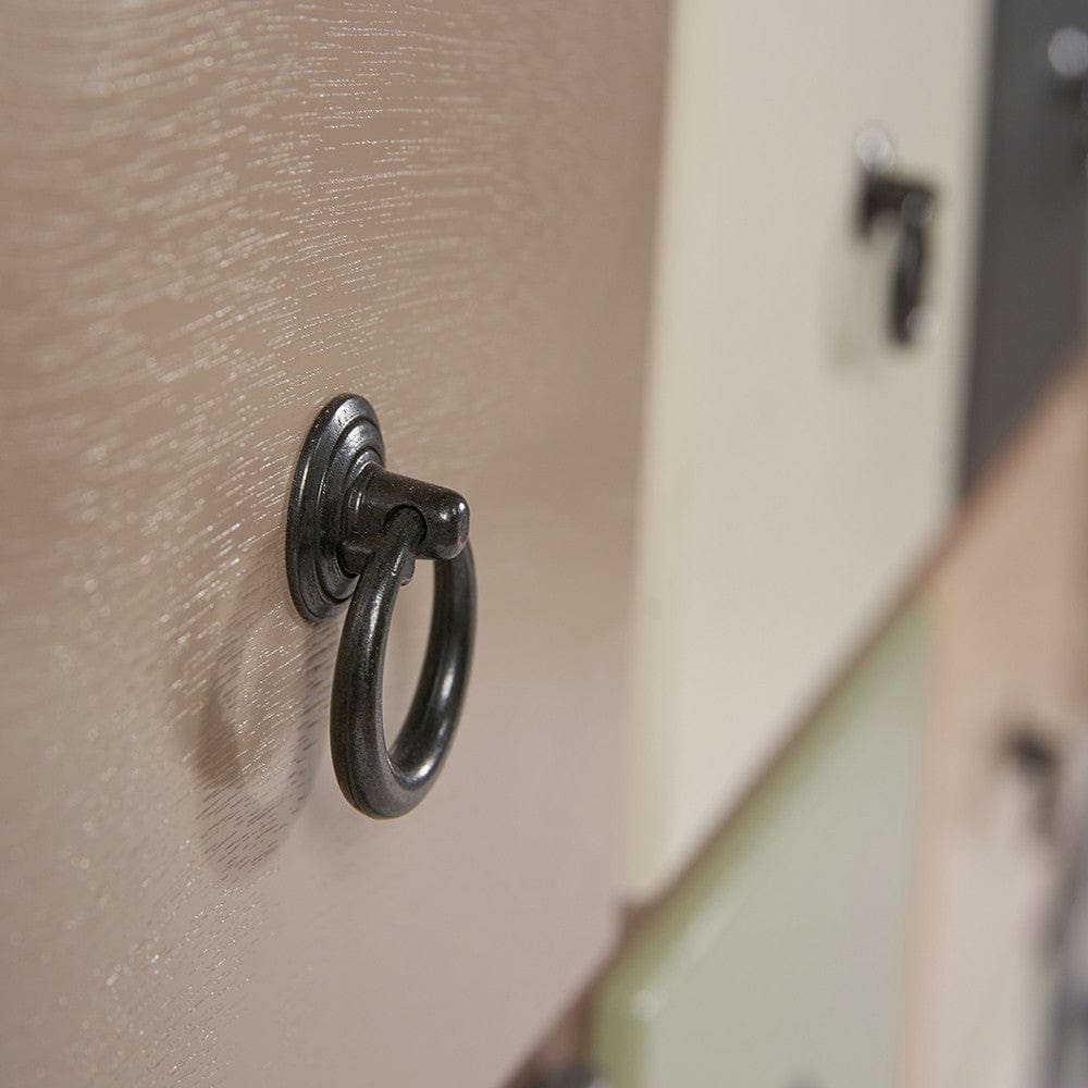 Loft Pine Wood Sage Multicoloured 12 Drawer Unit.