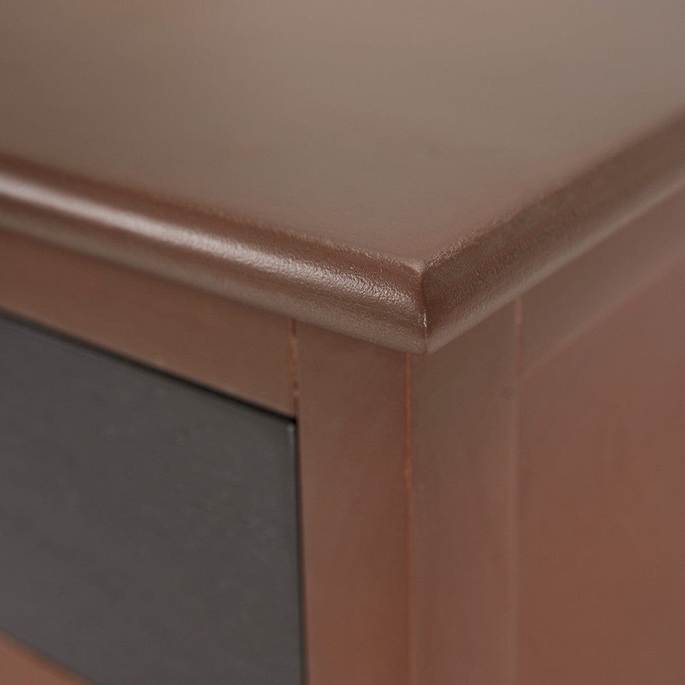 Loft Pine Wood Sage Multicoloured 6 Drawer Unit.