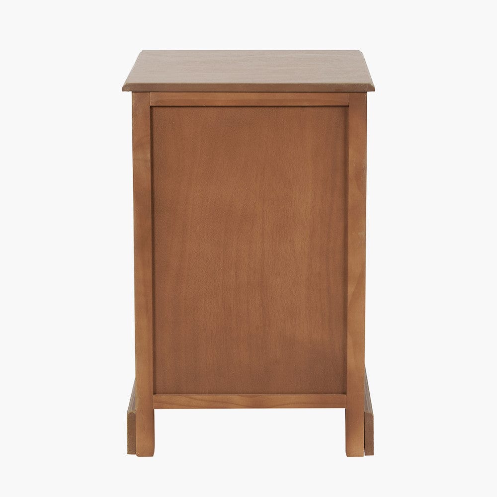 Loft Sage Multicoloured Pine Wood 3 Drawer Unit.