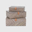 Pandanus Zig Zag Set of 3 boxes