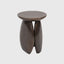 Pebble bronze side table