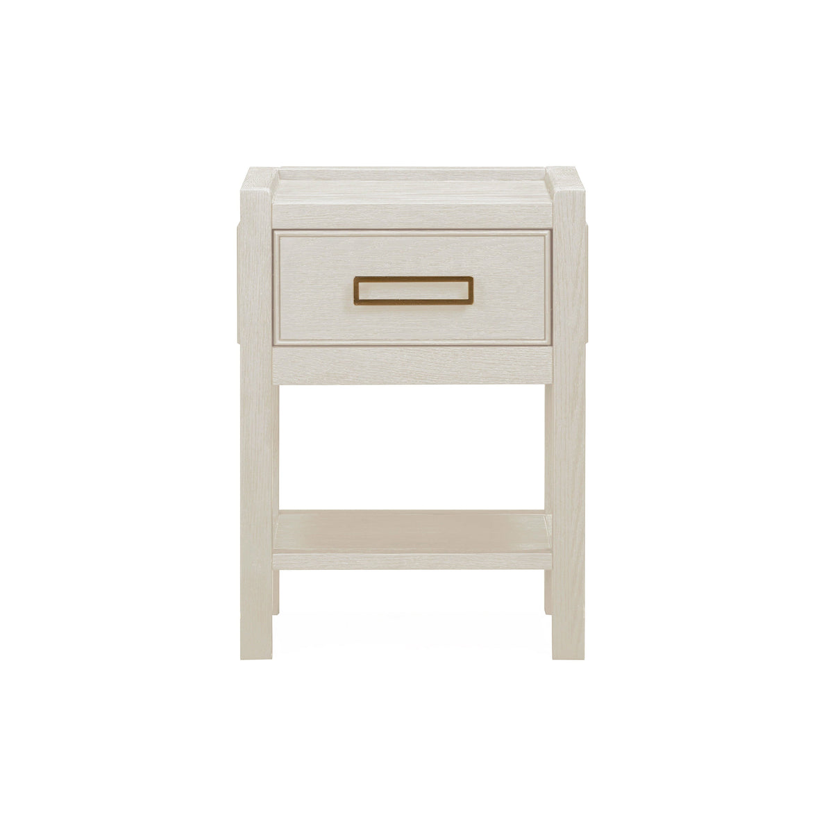 Soho Cream Oak Veneer 1 Drawer Bedside Table