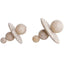 Quarried Stone Indoor-Outdoor Sculptures, Set of 2
