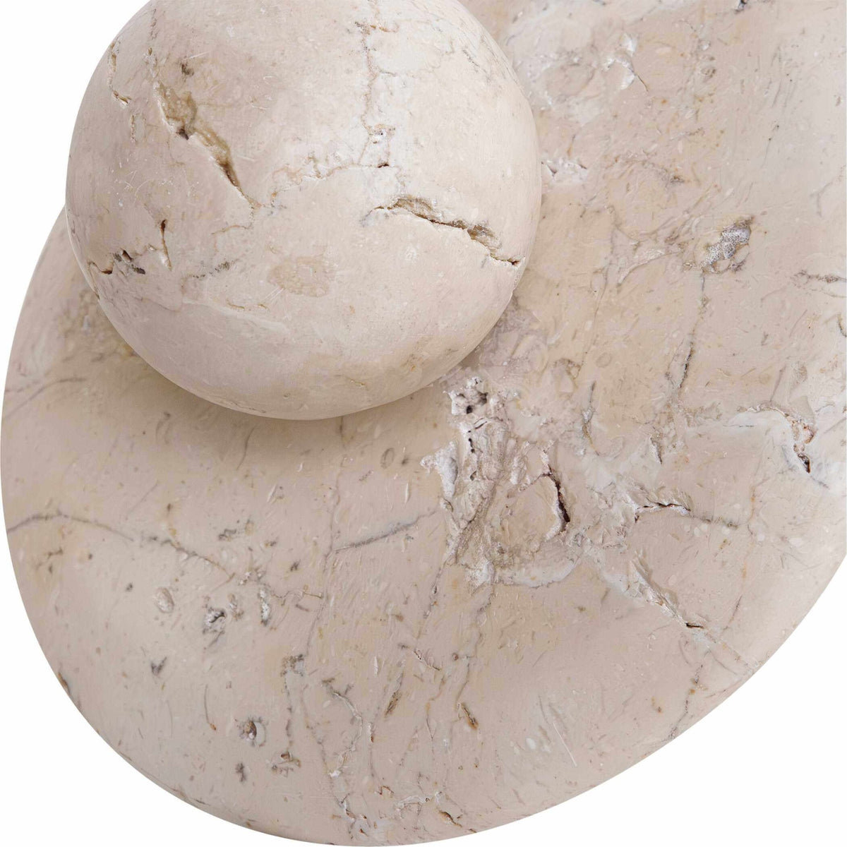 Quarried Stone Indoor-Outdoor Sculptures, Set of 2