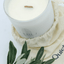 Quiet Blue Candle CORFU 2.0 Lime + Basil Wellbeing Candle House of Isabella UK