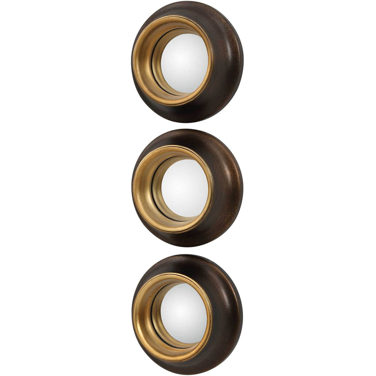 Bullseye Mirrors - Set of 3