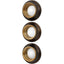 Bullseye Mirrors - Set of 3