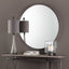 Agoura Round Mirror - 48 Silver