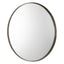 Agoura Round Mirror - 48 Silver