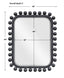 Brianza Mirror - 40x50 Ebony