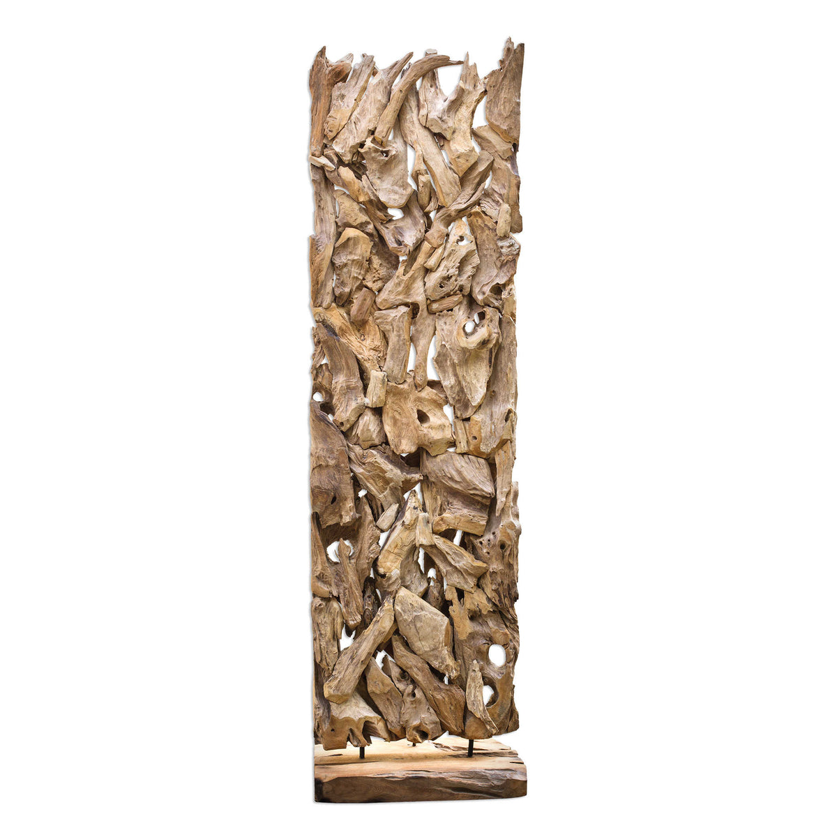 Amzi Wooden Floor Sculpture