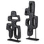 Chiseled Silhouette Sculpture - Small