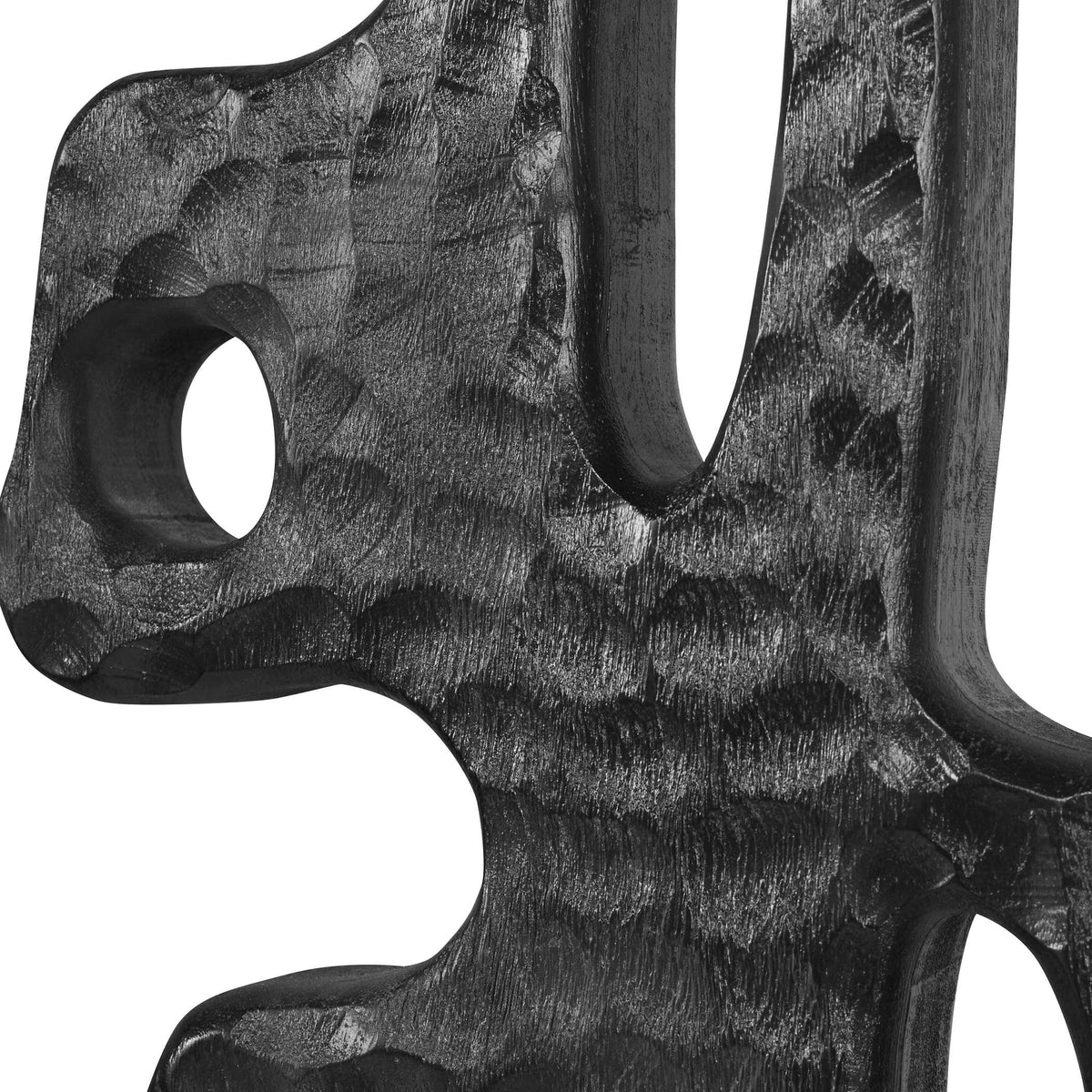 Chiseled Silhouette Sculpture - Medium