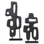 Chiseled Silhouette Sculpture - Medium