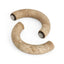 Anchor Round Marble Link Sculpture