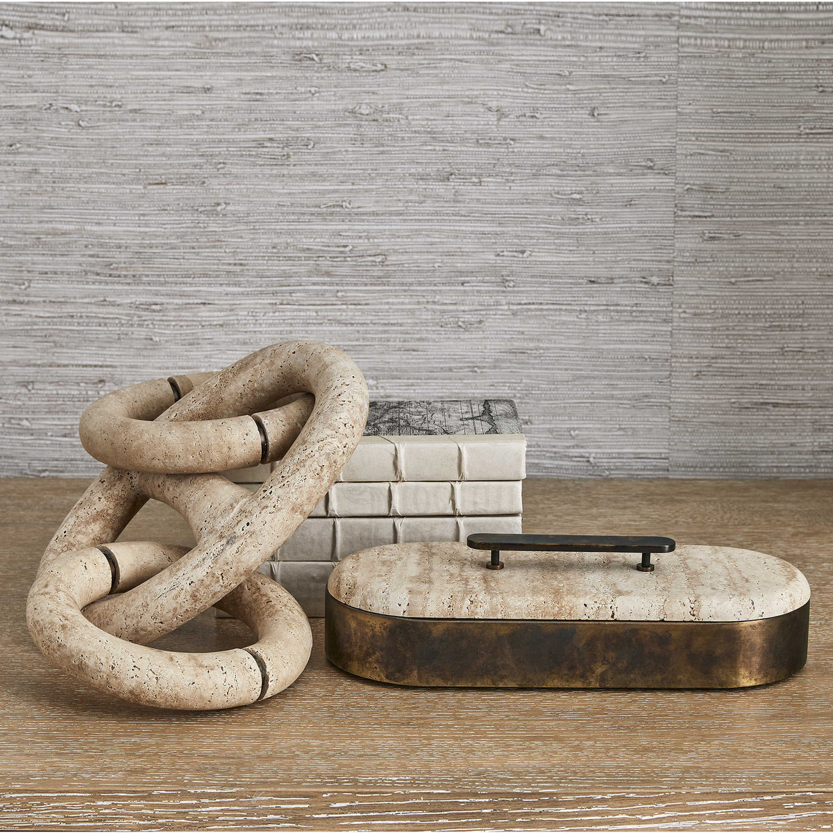 Anchor Link Sculpture - Oval