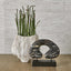 Modern Tunnel Vision Sculpture in Black Marble