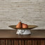 Coup de Grace Low Bowl - White Chocolate Marble