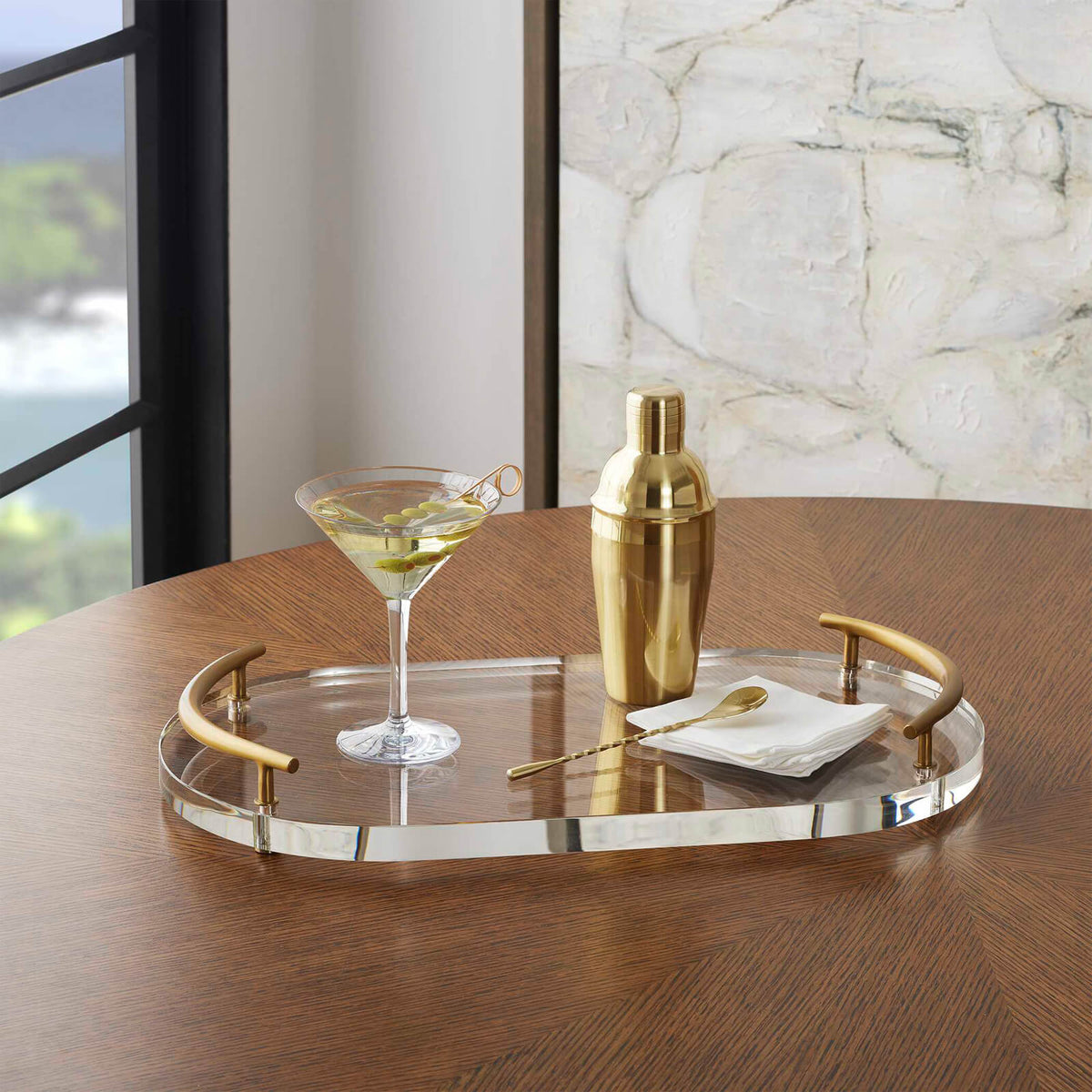 Crystal Clear Tray