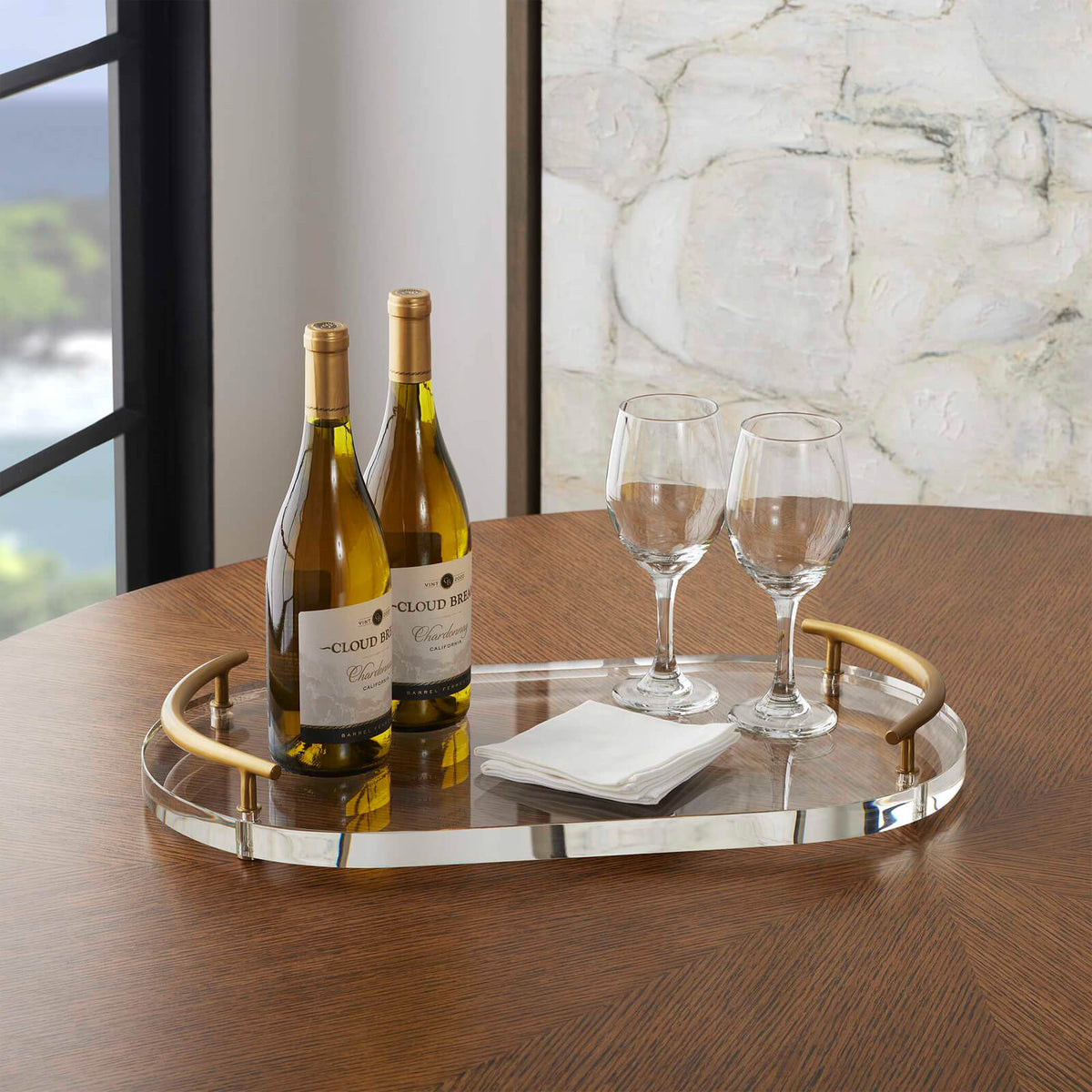 Crystal Clear Tray