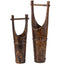 Ikebana Vessels in Tortoise - Set of 2