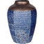 Ikat Quilt Vase