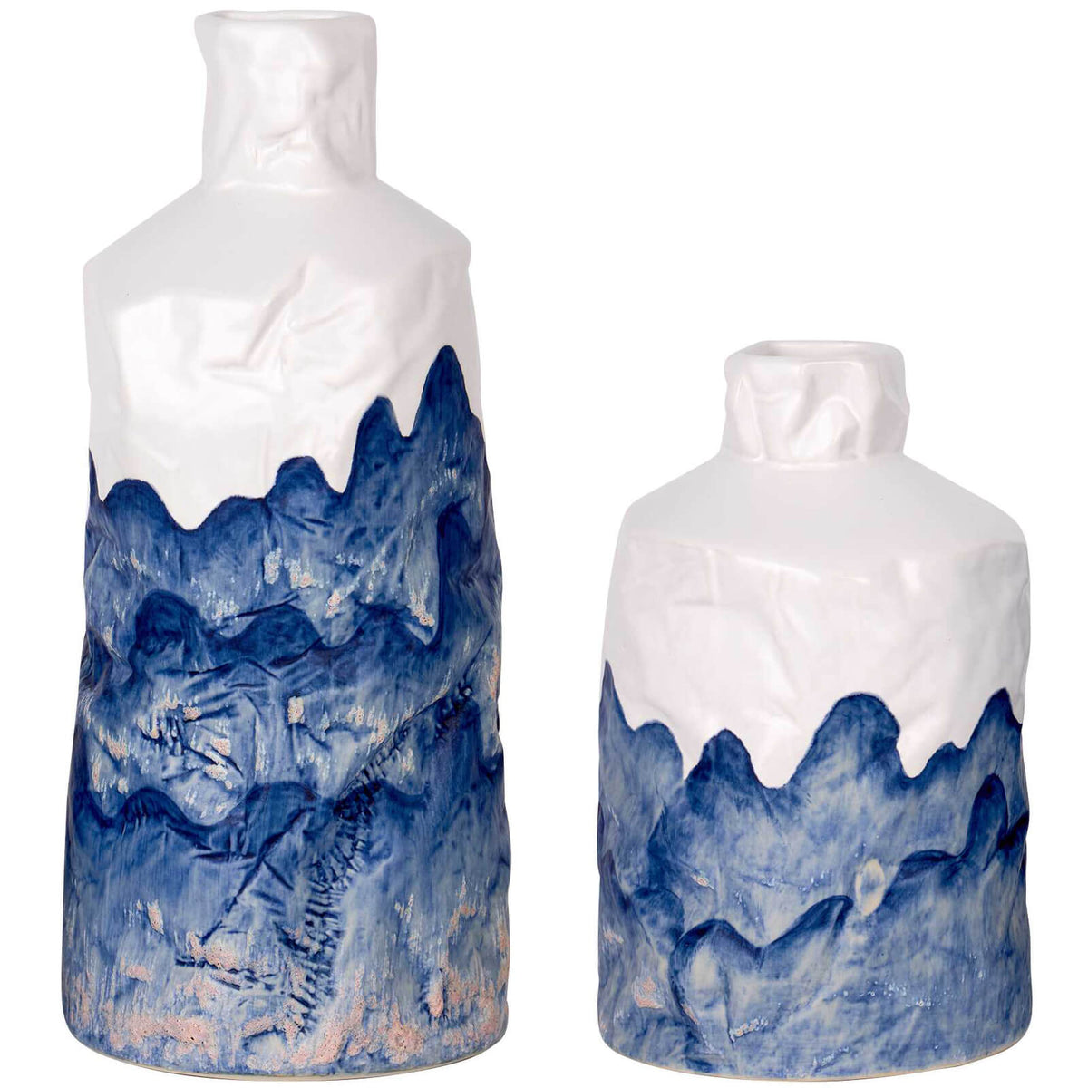 Blue Mountain Bottles - Set of 2