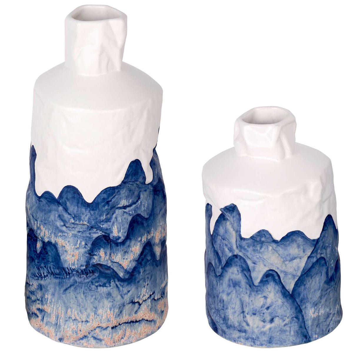 Blue Mountain Bottles - Set of 2