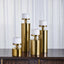 Kamdyn Candleholders - Brass, Set of 4