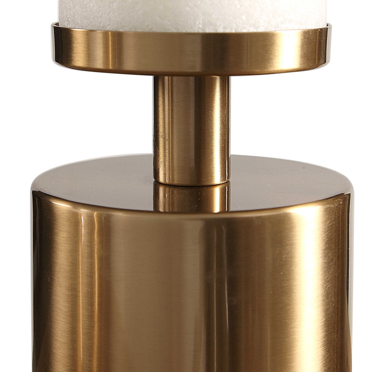 Kamdyn Candleholders - Brass, Set of 4