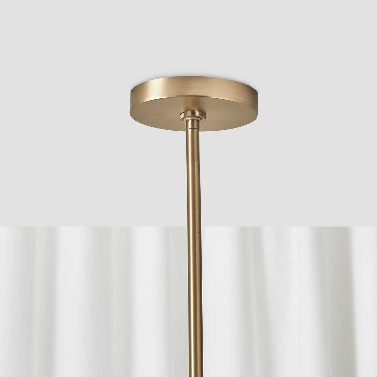 Uttermost Lighting Suspension 6 Light Chandelier in Rich Brass House of Isabella UK