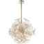 Champagne Lily Pads 9 Light Pendant