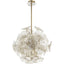 Champagne Lily Pads 9 Light Pendant