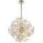 Champagne Lily Pads 9 Light Pendant