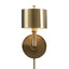 Knurl Wall Light - Brass