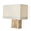 Icon Neutral Travertine Wall Light