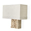 Icon Neutral Travertine Wall Light
