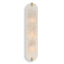 Lustrous 3 Light Wall Sconce in Crystal