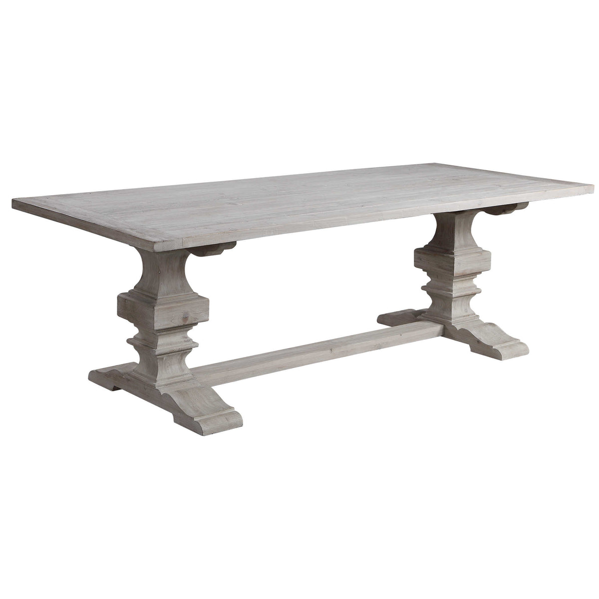 Baldrick Extension Dining Table - White 244 - 336cm
