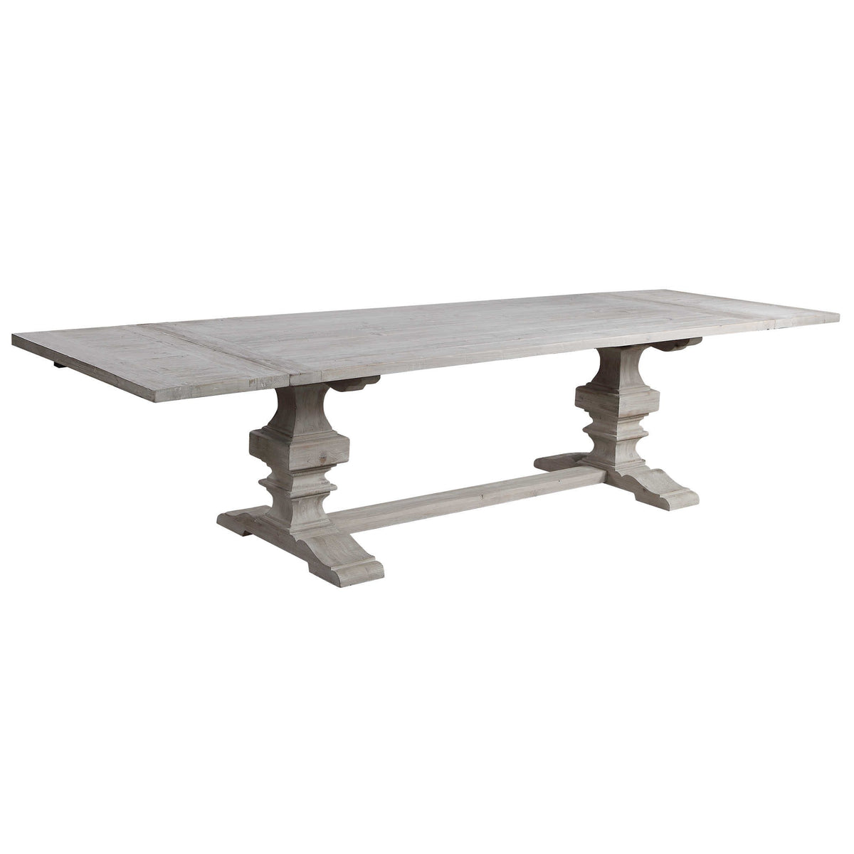 Baldrick Extension Dining Table - White 244 - 336cm