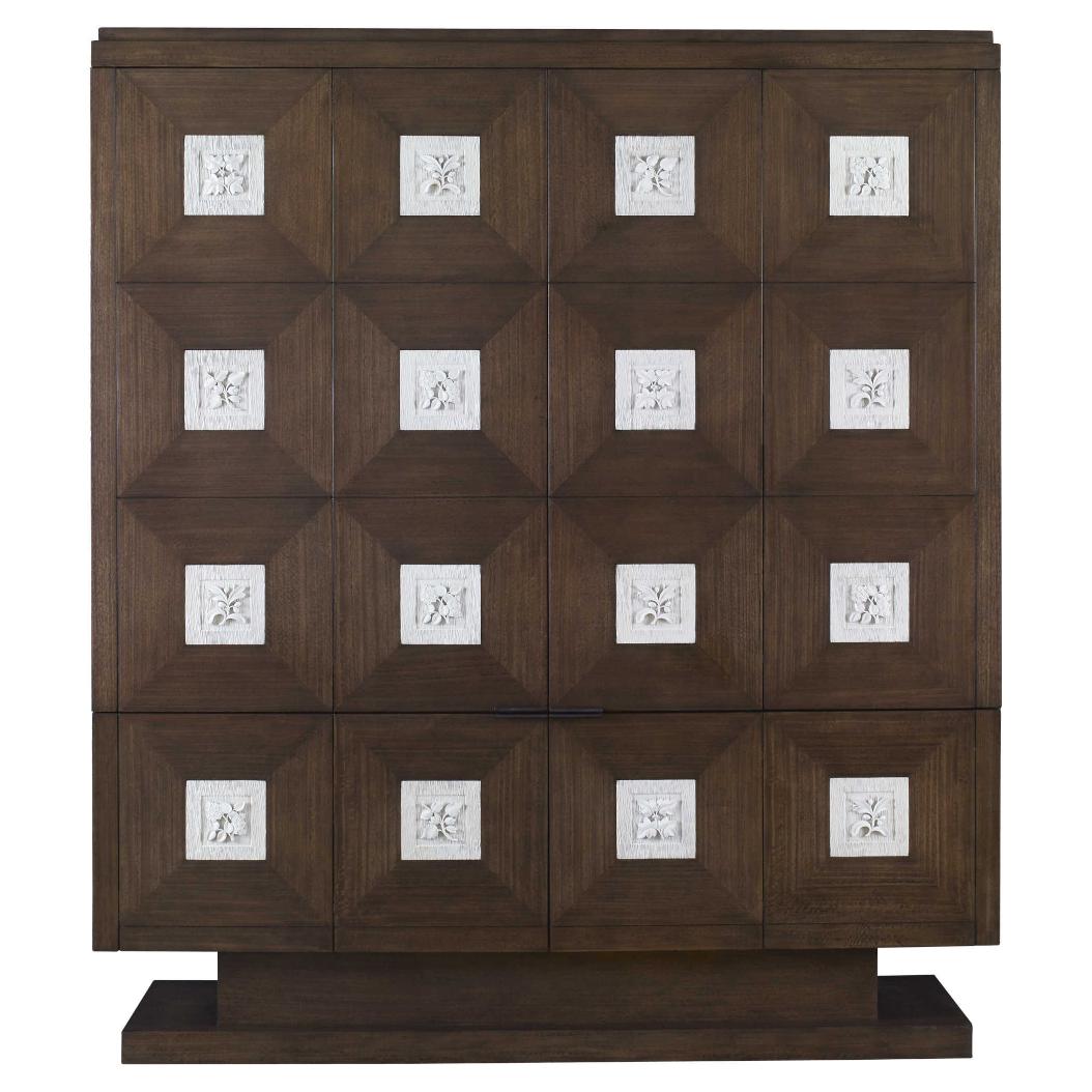 Botanical Large Wooden Cabinet